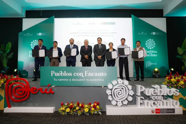 14 Pueblos con Encanto reciben la Marca Perú para potenciar su promoción turística