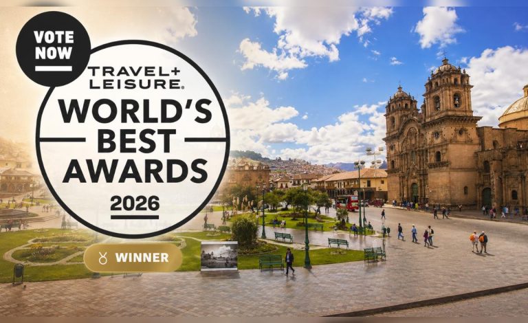 ¡Tetracampeona! Cusco es elegida la Mejor Ciudad de Centro y Sudamérica en los World’s Best Awards 2026