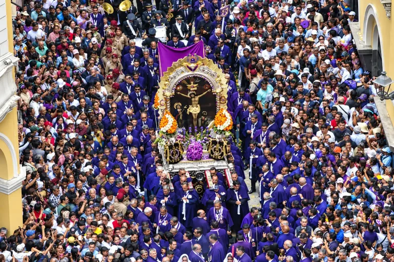 Señor de los Milagros: Ruta de la procesión de hoy
