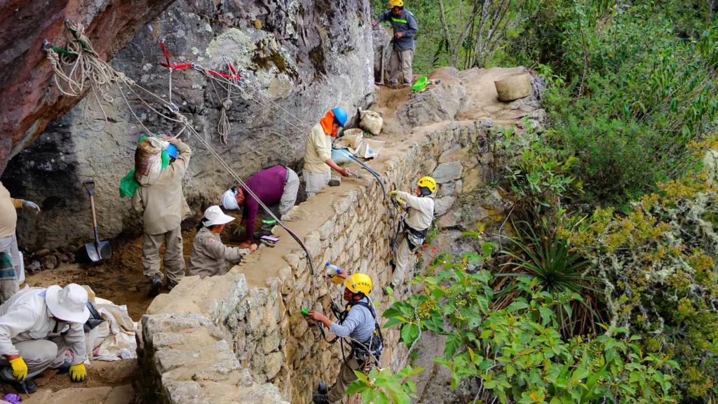 Reabren el sector de Puente Inka en Machupicchu tras culminar trabajos de conservación